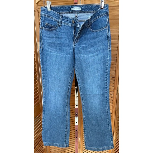 Lee Women's Slender Secret Flap Pocket Straight Leg Jeans Size 6 - Picture 3 of 7